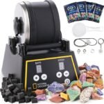 National Geographic Professional Rock Tumbler Kit with 907 g Barrel