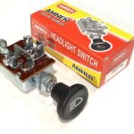 Universal 2-Position Push Button Headlight Switch AM-710C