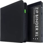 Vault X 12 Pocket XL Zip Trading Card Binder 624 Cards Exo-Tec (Black)