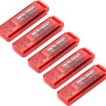 Micro Center SuperSpeed 5 Pack 16GB USB 3.0 Flash Drive Thumb Drive, Red