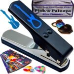 DIY Guitar Picks Punch Mega Pack with Pick Punch Tool - Blue
