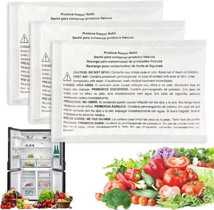 3PC PK-1 Produce Saver Refill for Frigidaire Pure Air Produce Keeper