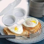Food Grades Plastic Microwave Cooking Eggs Steamer Convenient Kitchen Cooking Mold Egg Poacher Kitchen Gadgets Fried Egg Tool
